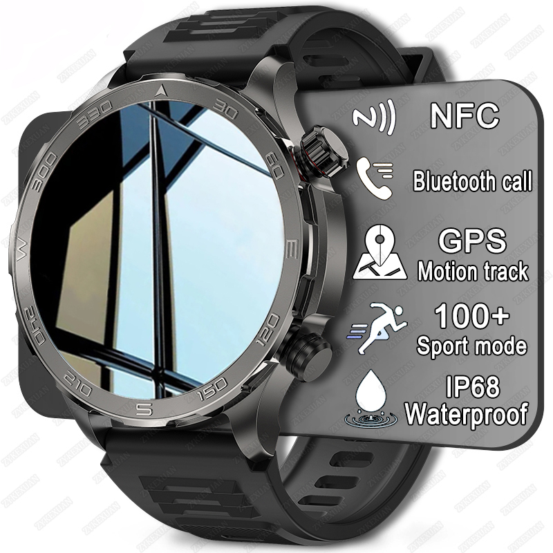 Musical Instrument Craft - Neue GPS-Tracking Smartwatch für Herren AMOLED