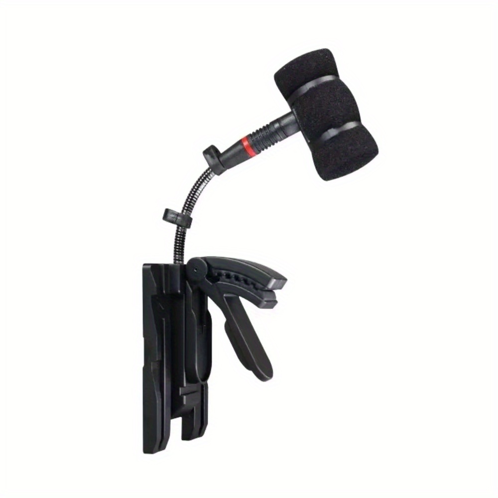 Musical Instrument Horn - Saxophon-Mikrofonclip für drahtlosen Bodypack-Sender, Trompete, Klarinette,