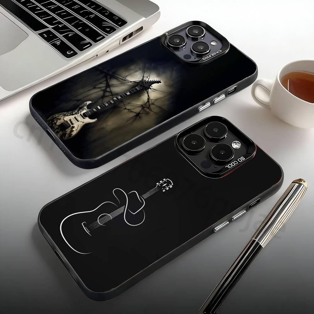 Musical Instrument Quotes - Musikinstrumente Handyhülle für iPhone 17,16,15,14,13,12,11,Pro,Max,Plus,Mini, Matte