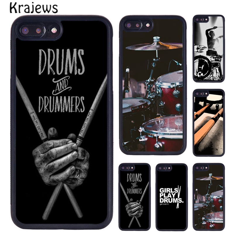 Musical Instrument Quotes - Krajews Musikinstrument Trommel Tasche Handyhülle für