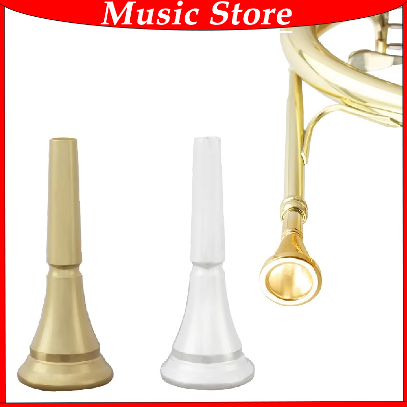 Musical Instrument Horn - Professionelles Mundstück aus Waldhorn, vergoldetes, versilbertes