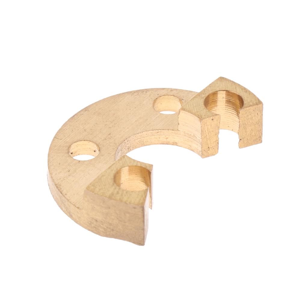 Musical Instrument Horn - Metall-French-Horn-Reparatur-Schraubenset Rotor-Stopplatten 22mm Blechblasinstrument-Zubehör für Musikübungen