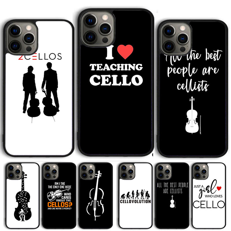 Musical Instrument Quotes - Violinist Musikinstrument Violine Handyhülle für iPhone