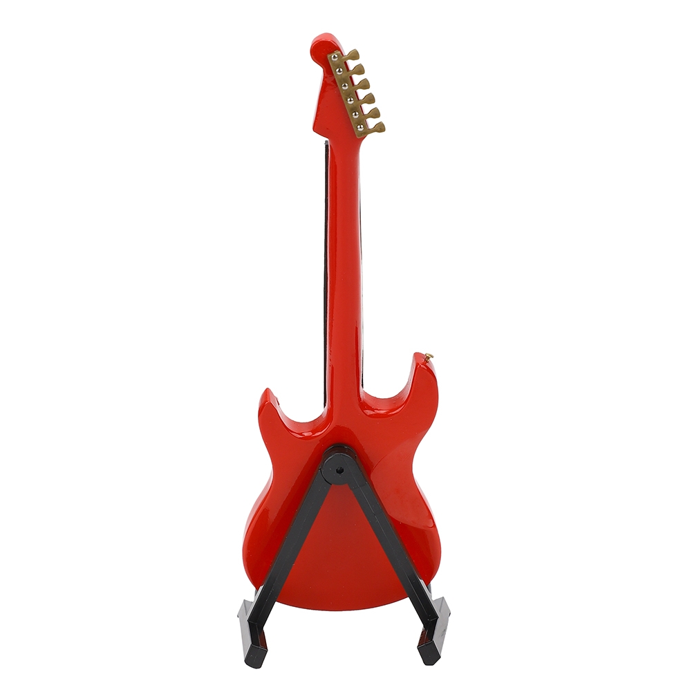 Miniatur-Modell einer roten E- – Musical Instrument Guitar Bewertung und Preis