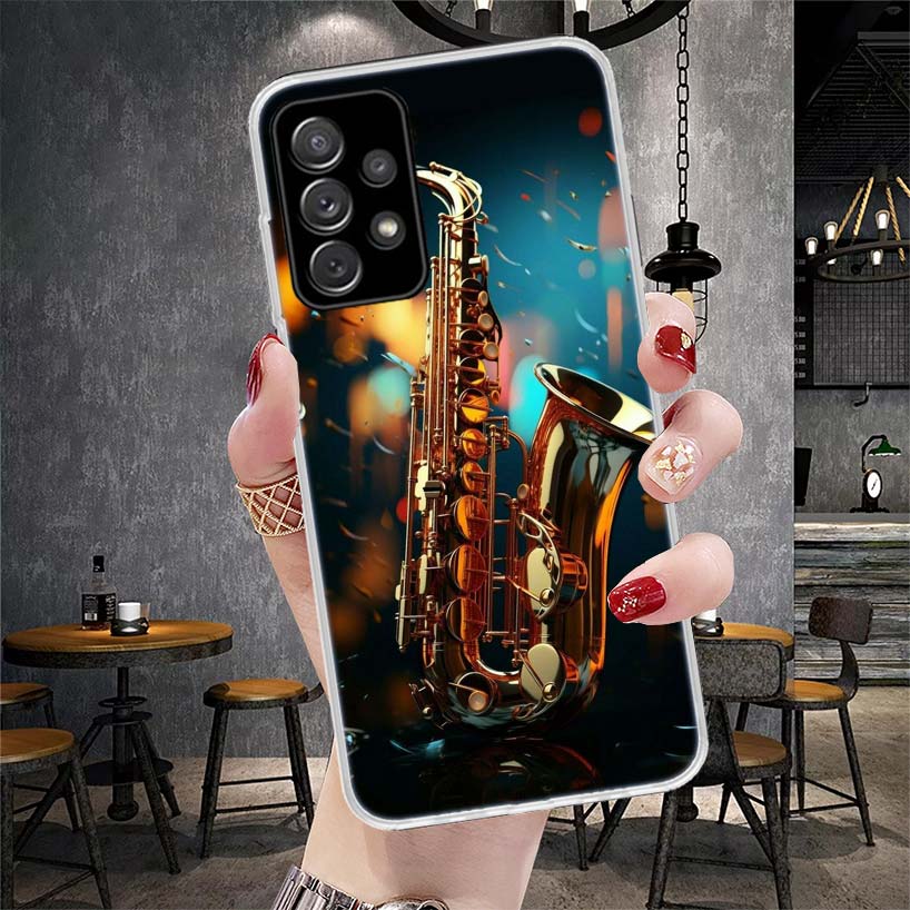 Musik-Saxophon-Handyhülle für  – Musical Instrument Quotes Bewertung und Preis