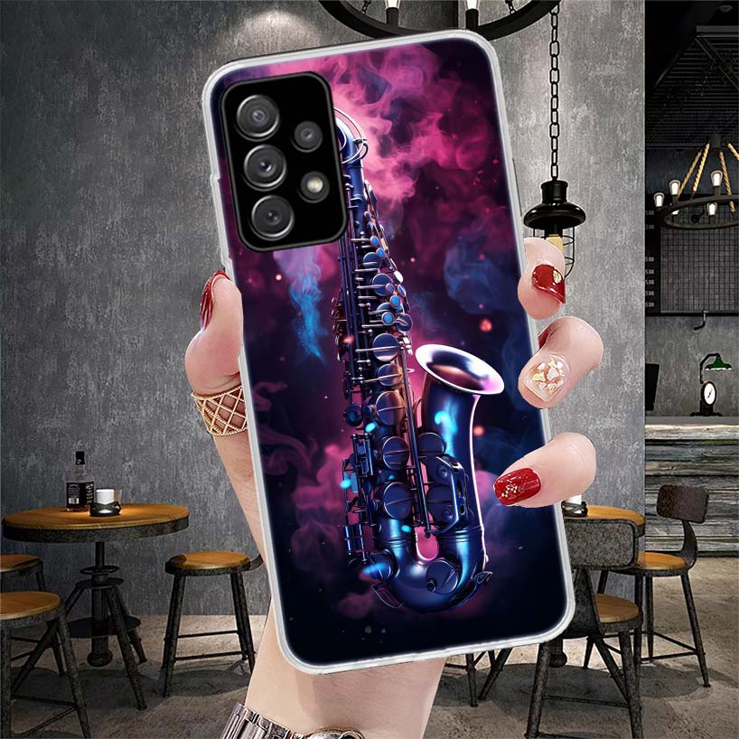 Musik-Saxophon-Handyhülle für  – Musical Instrument Quotes Bewertung und Preis