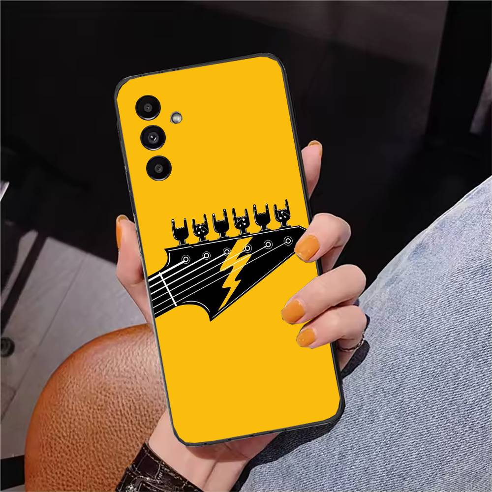 Minimalistische flache Handyhü – Musical Instrument Quotes Bewertung und Preis