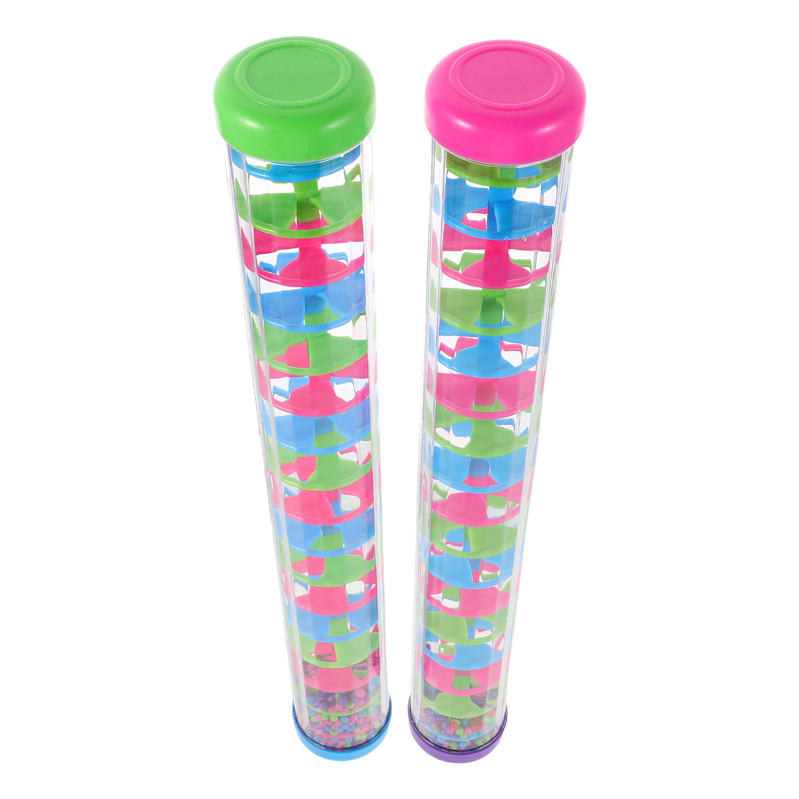 2 Stück Regenstöcke, spiralför – Musical Instrument For Toddlers Bewertung und Preis