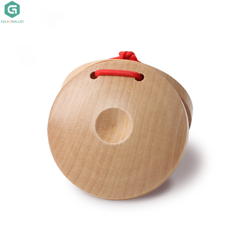 1 Stück Kastagnetten aus Holz, – Musical Instrument For Toddlers Bewertung und Preis
